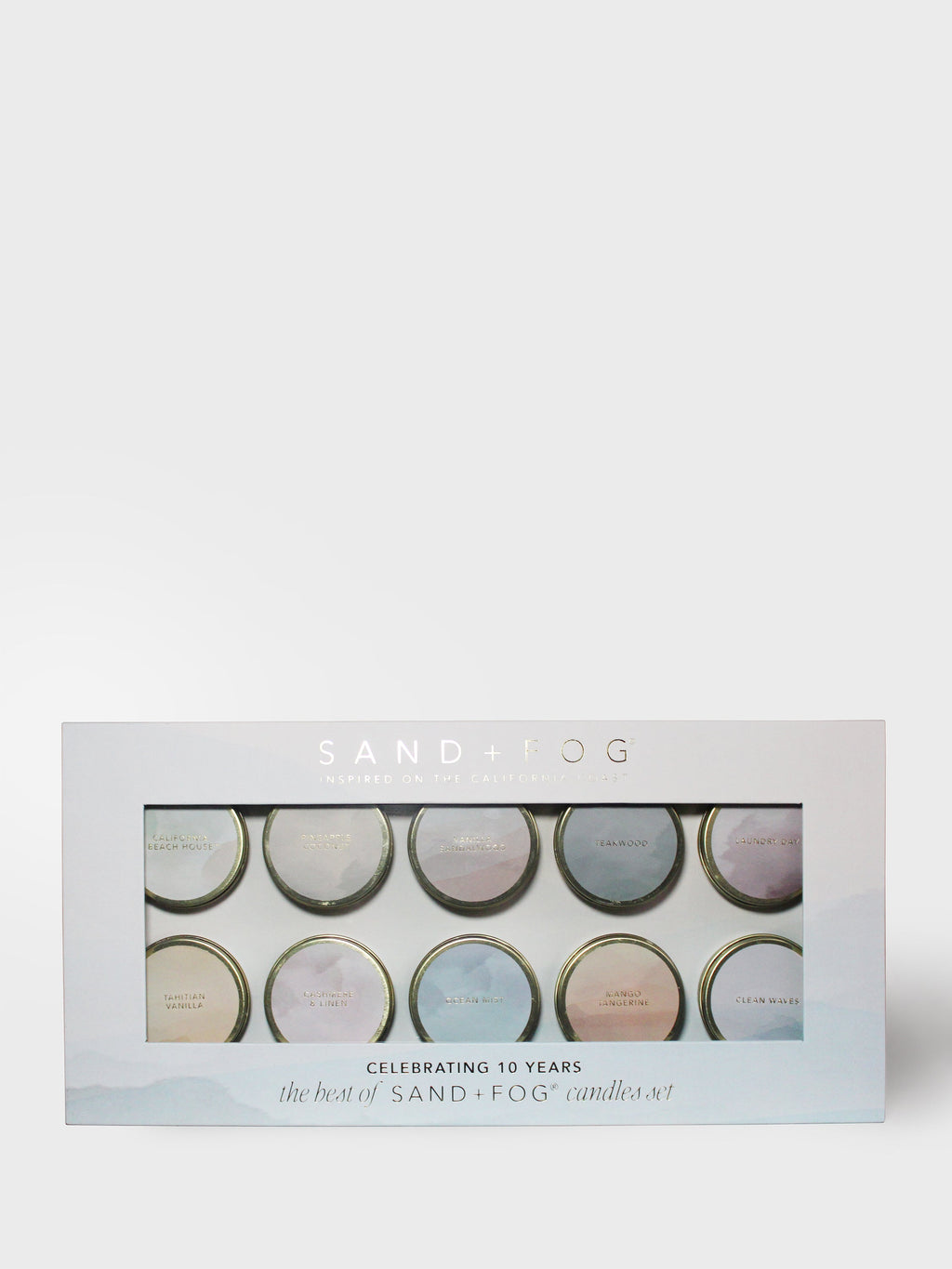 Ten Year Anniversary Aromatic Candle Set