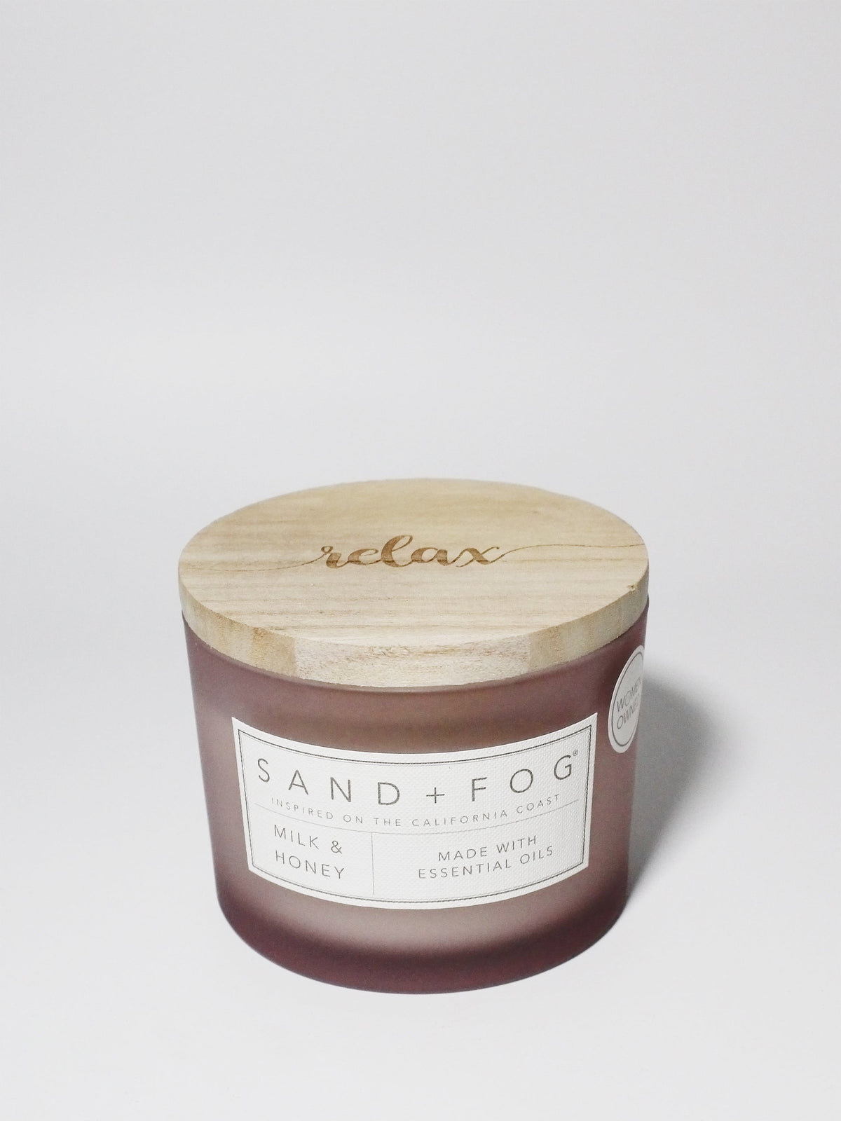 Milk & Honey 12 oz aromatic scented candle