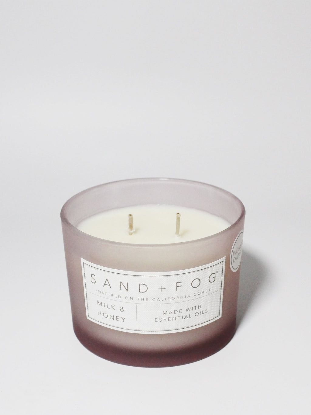 Milk & Honey 12 oz aromatic scented candle