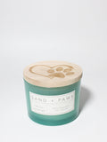 Sand + Paws Fresh Jasmine 12 oz aromatic scented candle