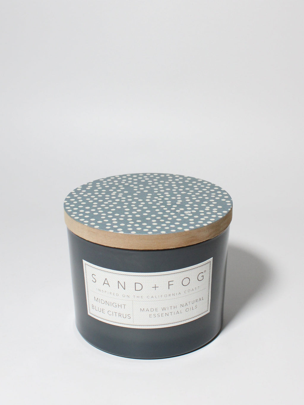 Midnight Blue Citrus 12 oz aromatic scented candle