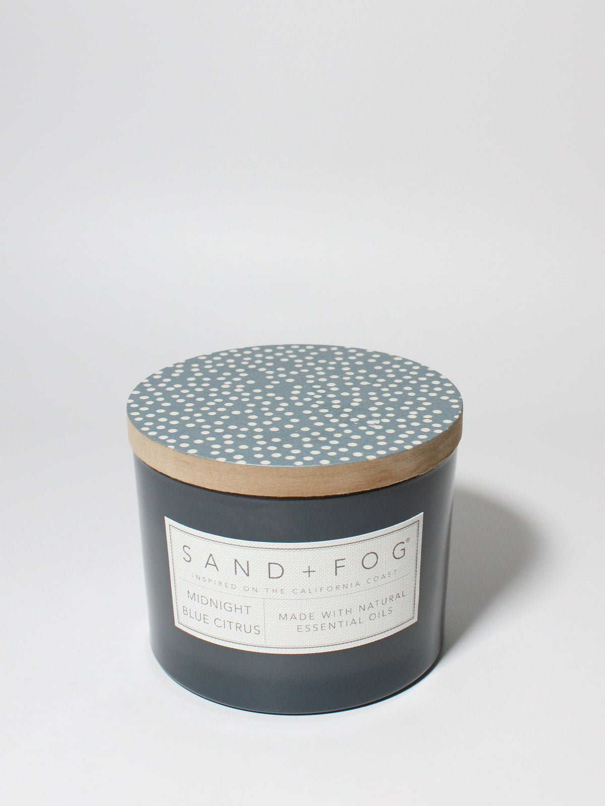 Midnight Blue Citrus 12 oz aromatic scented candle