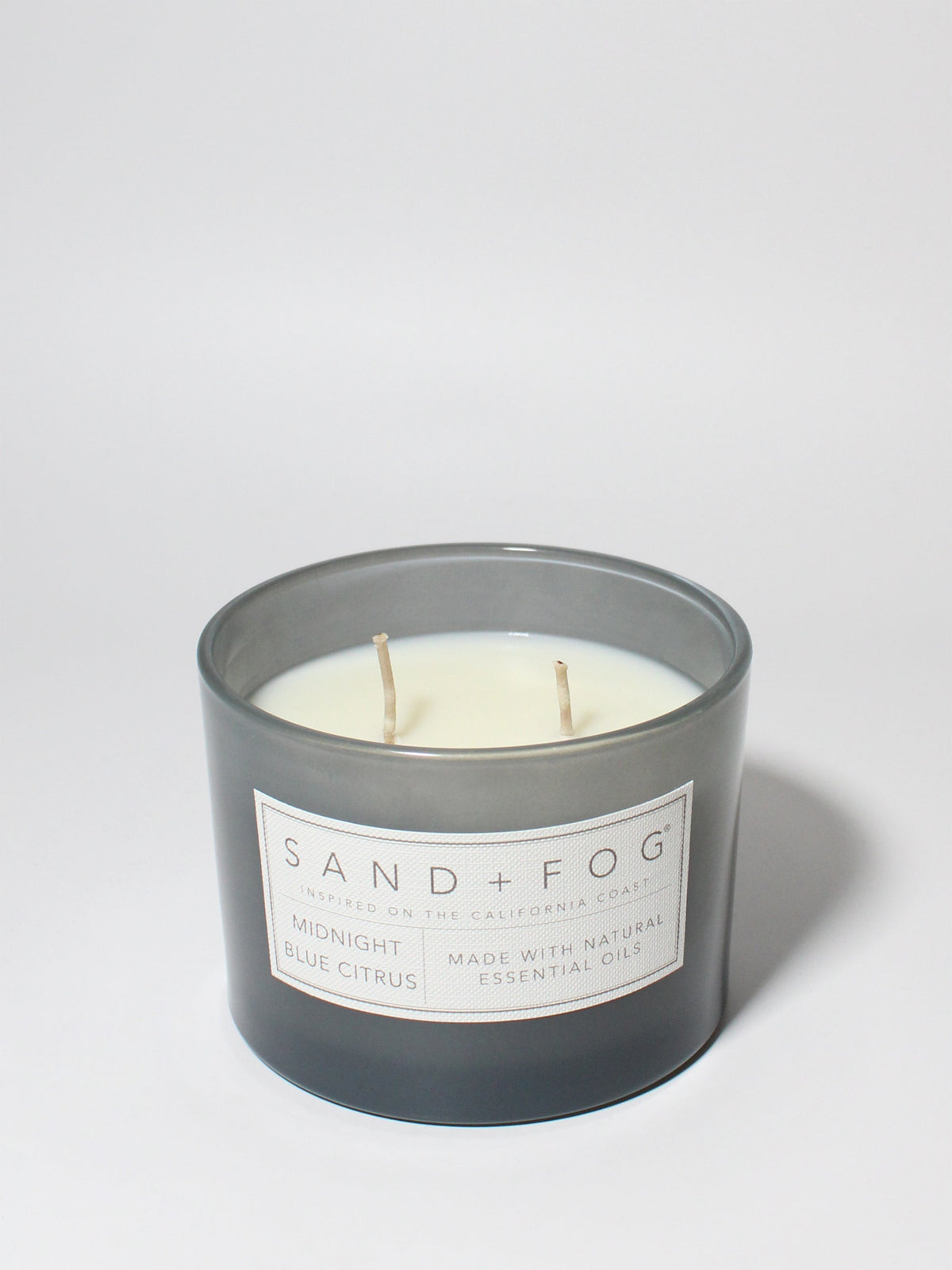 Midnight Blue Citrus 12 oz aromatic scented candle