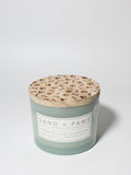 Sand + Paws Ocean & Sea Salt 12 oz aromatic scented candle