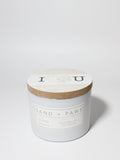 Sand + Paws Island Orchid 12 oz aromatic scented candle