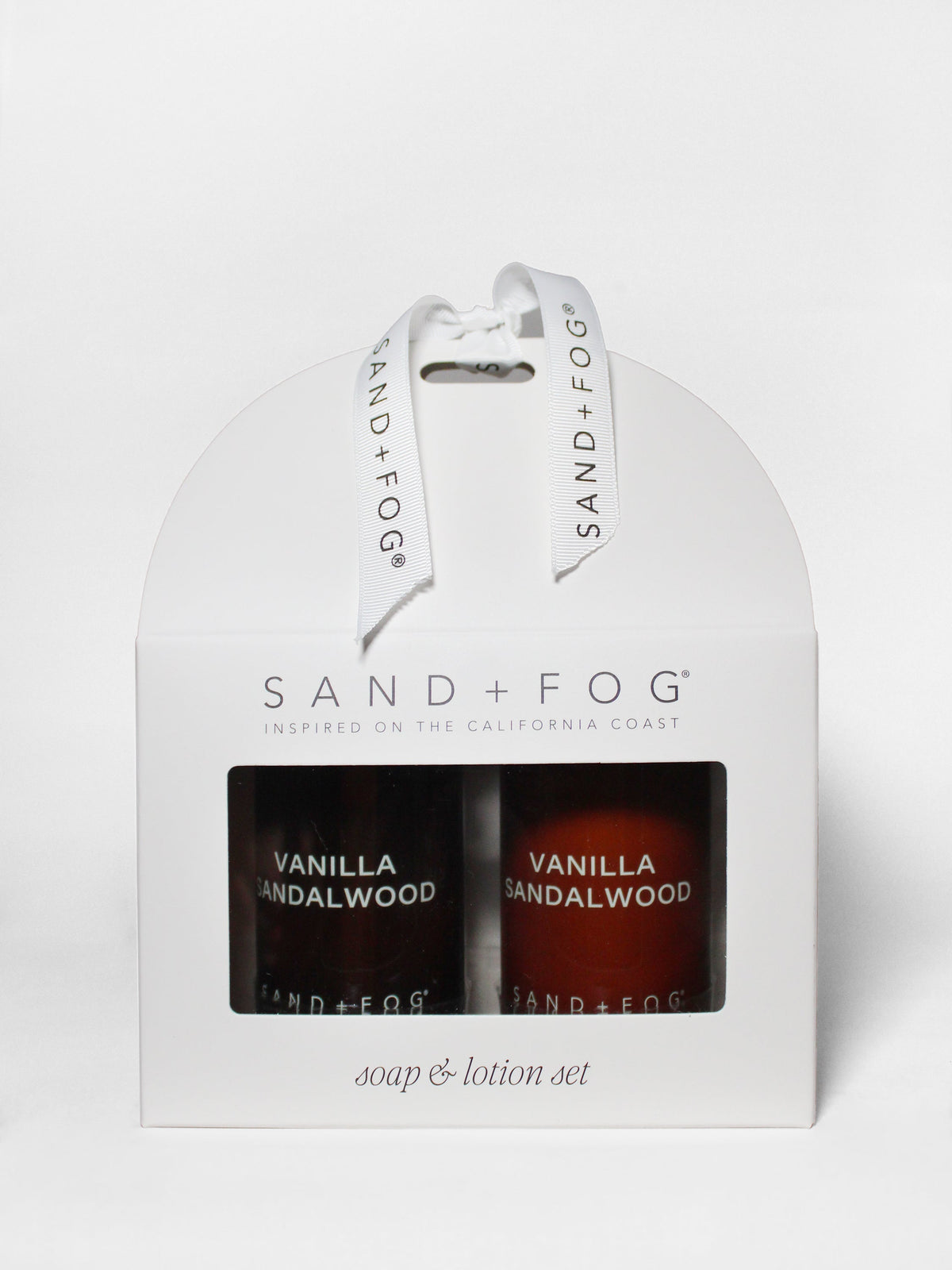 Vanilla Sandalwood Soap & Lotion Nourishing Set