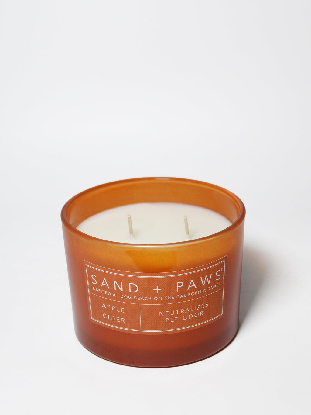Sand + Paws Apple Cider 12 oz aromatic scented candle
