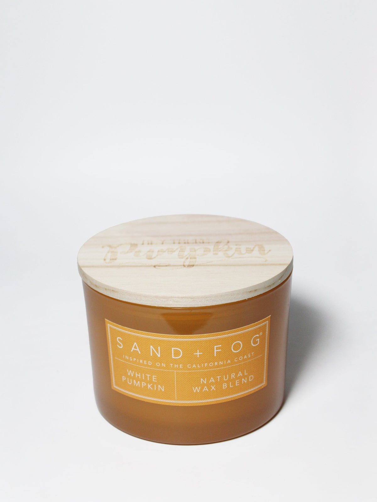 White Pumpkin 12 oz aromatic scented candle