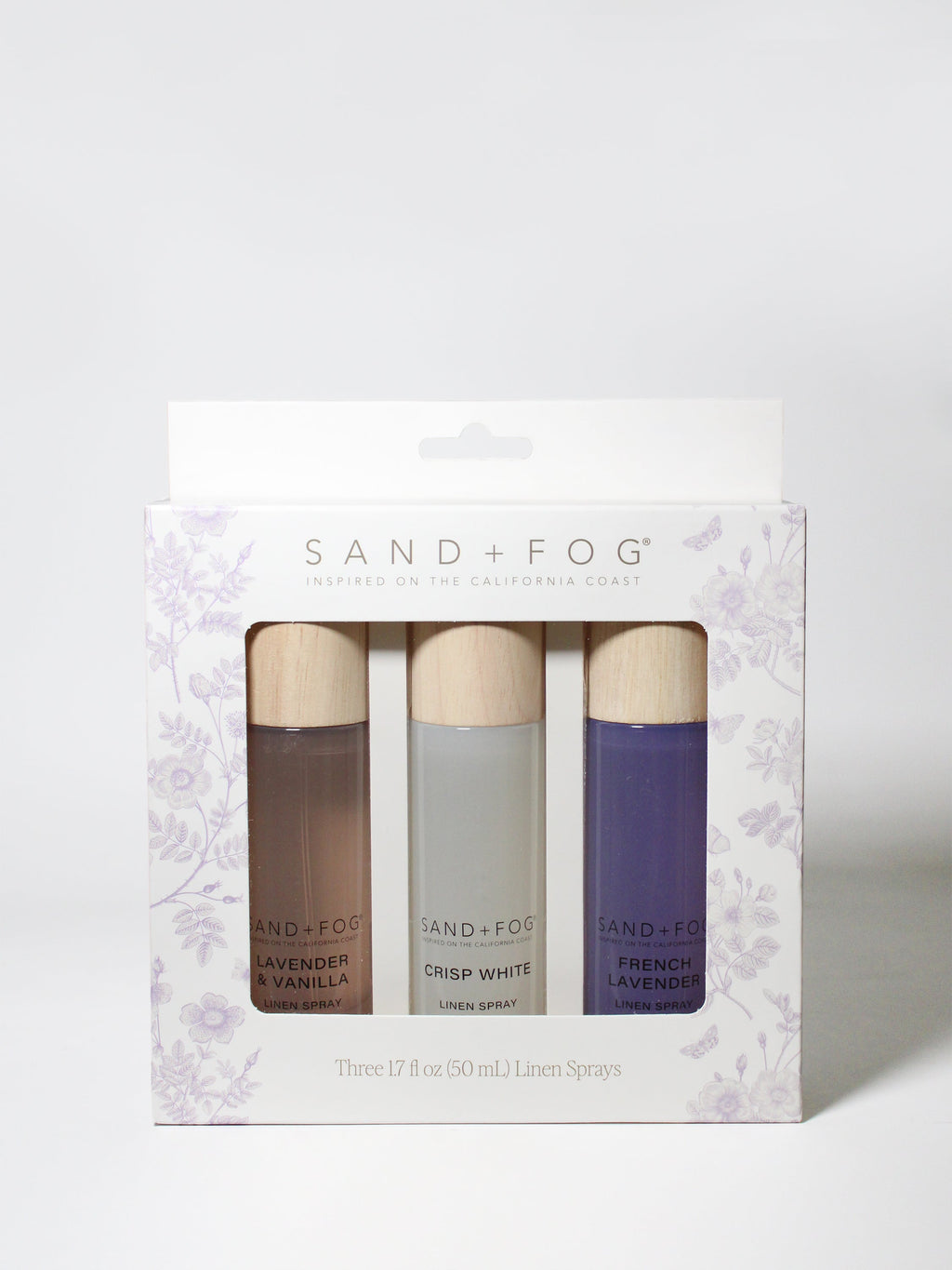 Refreshing Set of Three 50 mL Linen Sprays