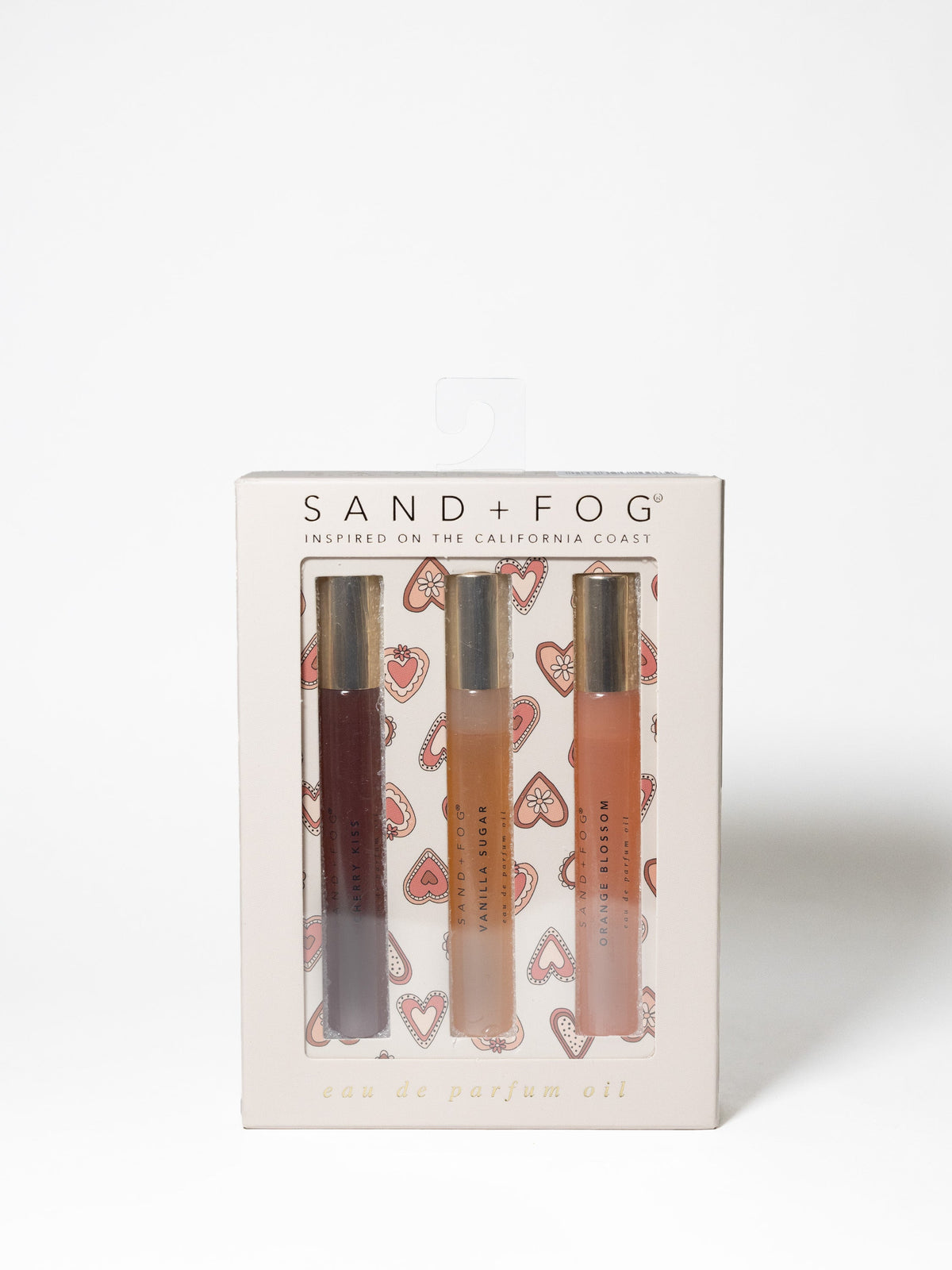 Exploratory Curated Perfume Oil Rollerball Set - Pink Heart Collection