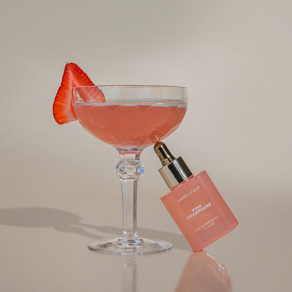 Pink Champagne 50ml Luxurious Perfume Oil Dropper