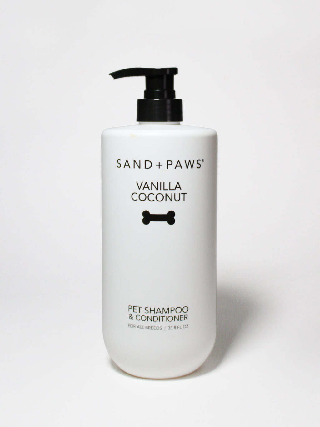 Sand + Paws Gentle Pet Shampoo & Conditioner - Vanilla Coconut