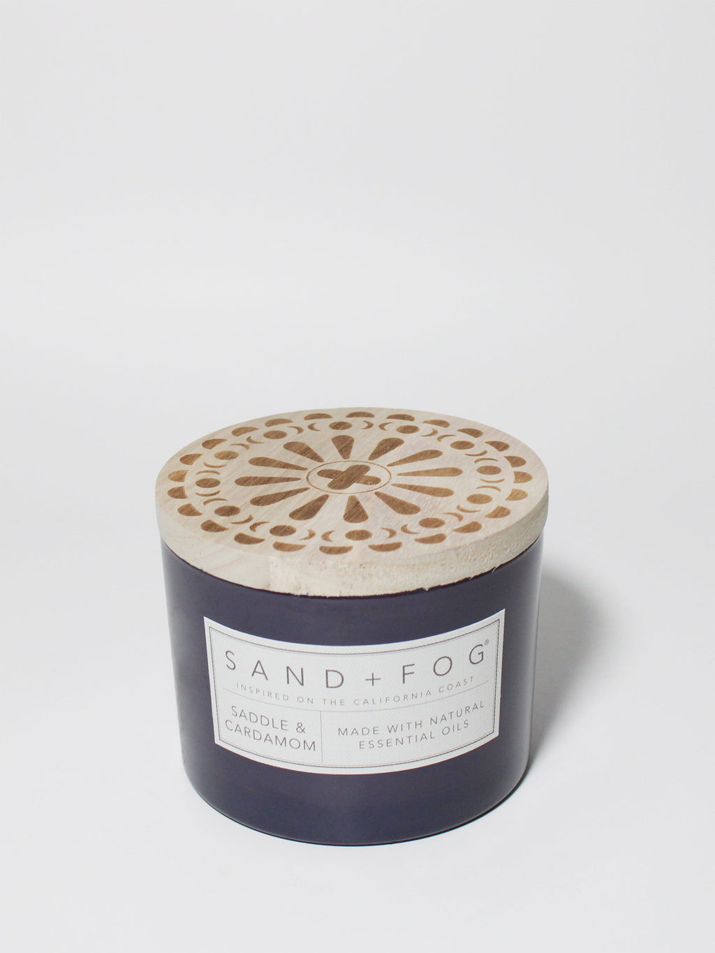 Saddle & Cardamom 12 oz aromatic scented candle
