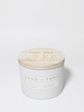 Sand + Paws Lemon & Red Currant 12 oz aromatic scented candle
