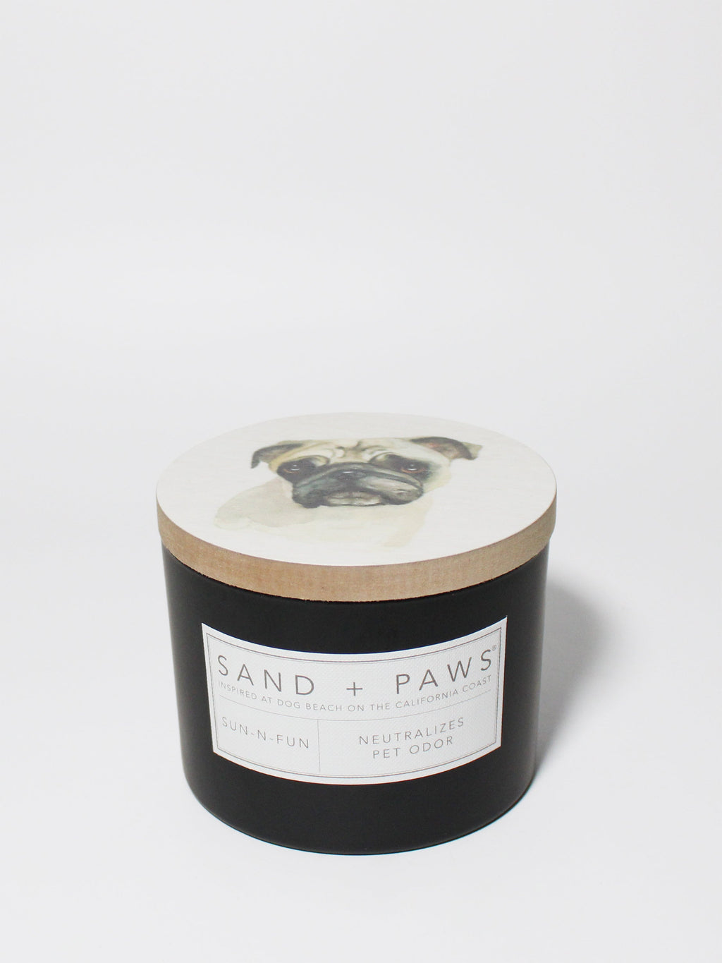 Sand + Paws Sun-n-Fun 12 oz aromatic scented candle