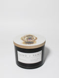 Sand + Paws Teakwood 12 oz aromatic scented candle