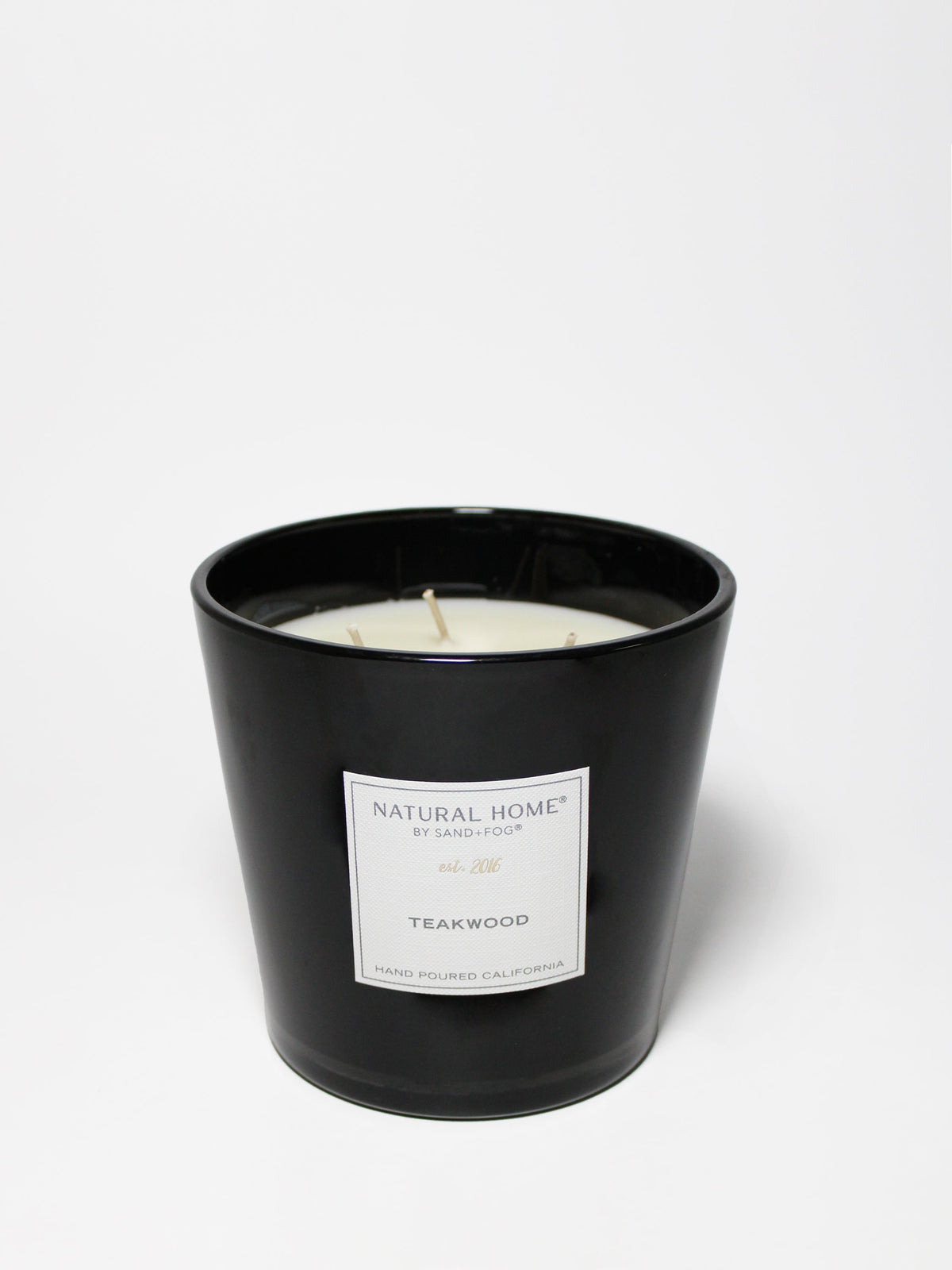 Teakwood Natural Home 31 oz aromatic scented candle