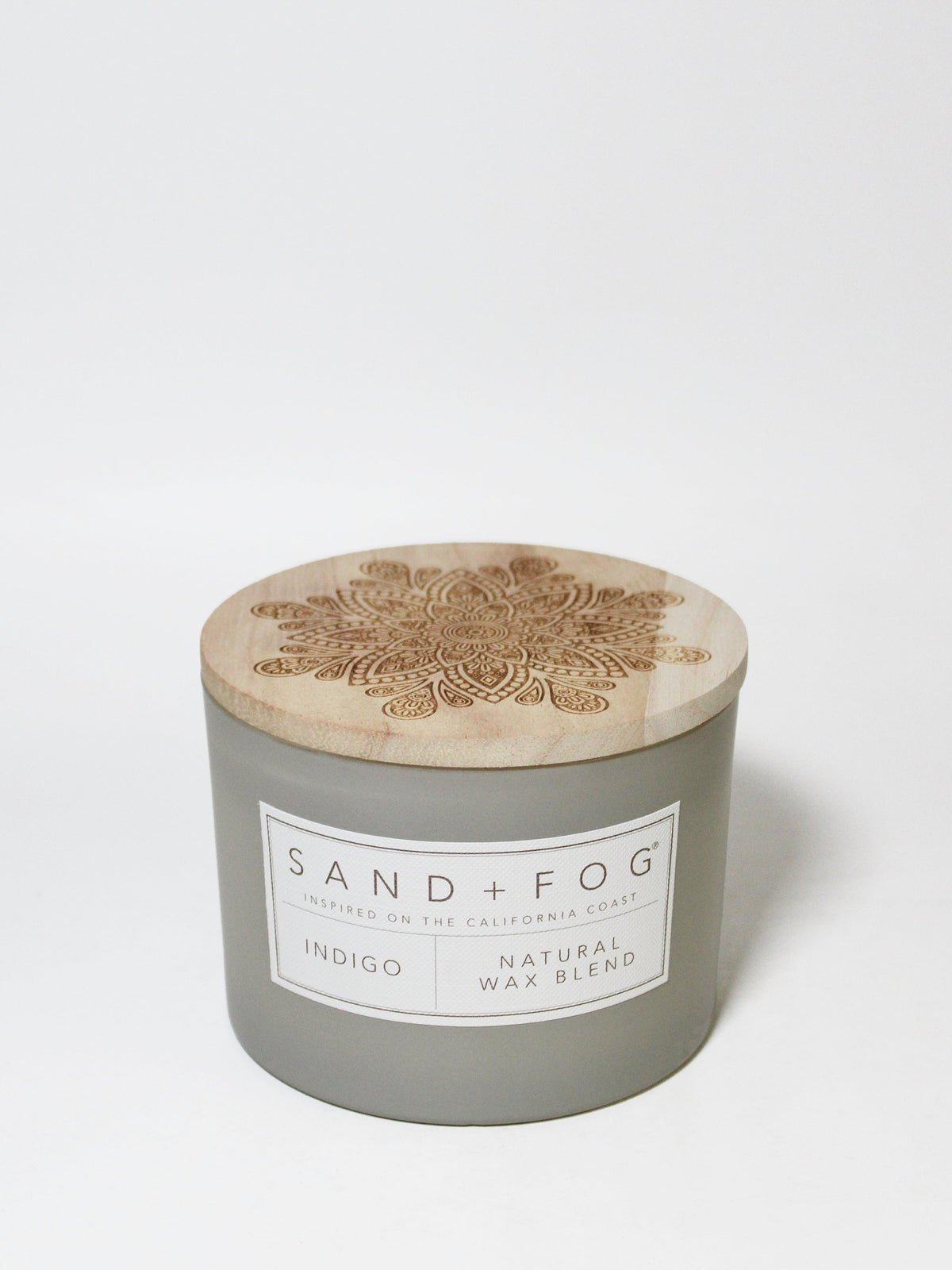 Indigo 12 oz aromatic scented candle