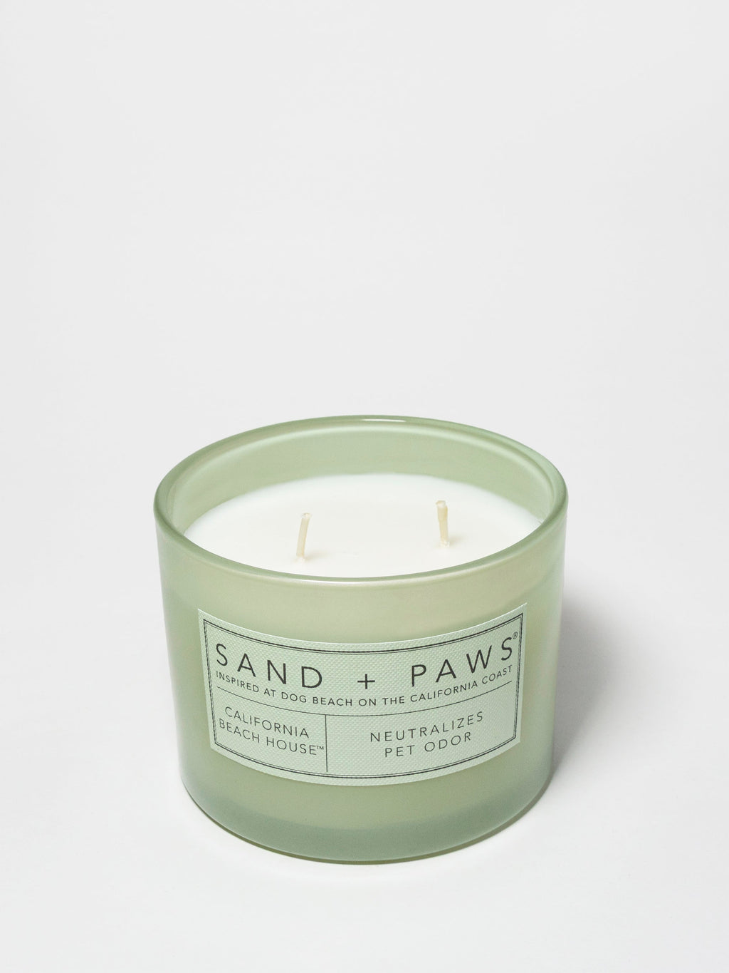Sand + Paws California Beach House 12 oz aromatic scented candle