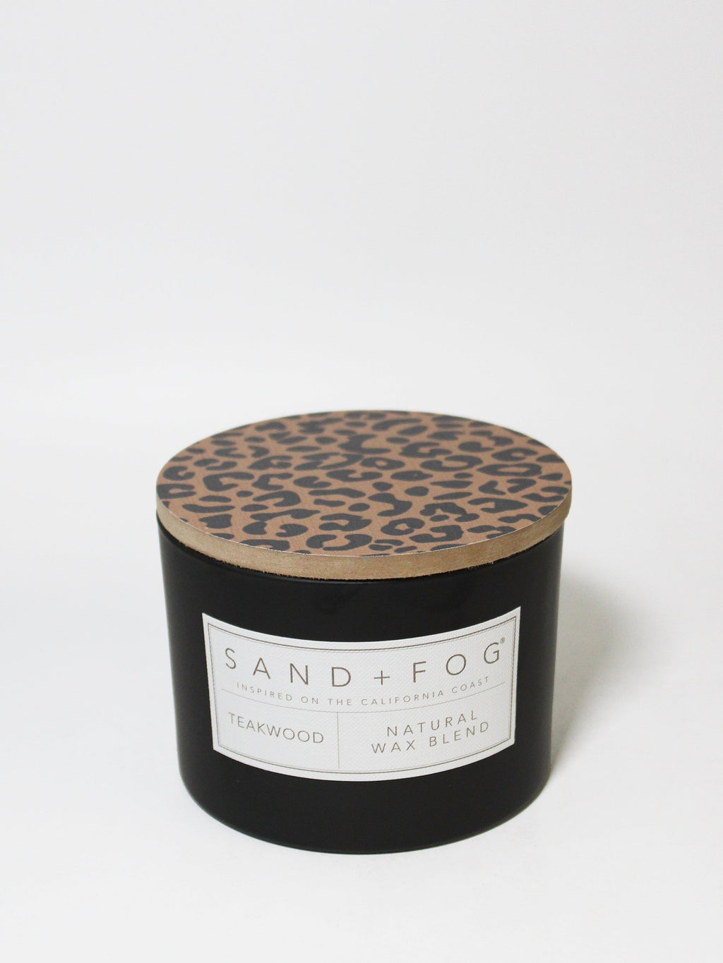 Teakwood 12 oz aromatic scented candle