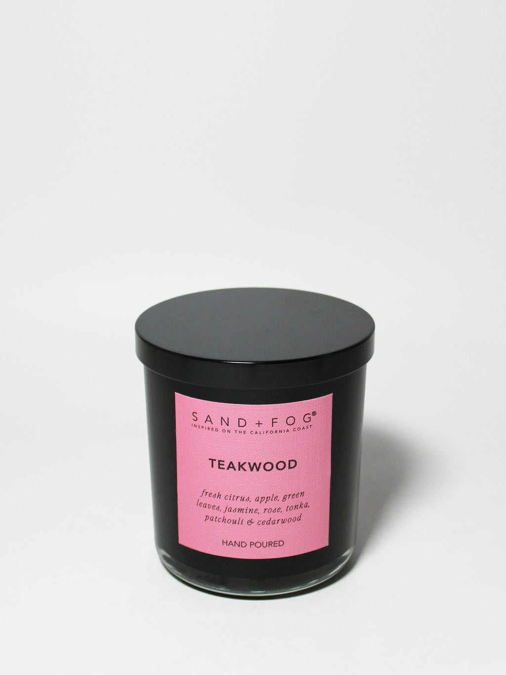 Teakwood 10 oz aromatic scented candle
