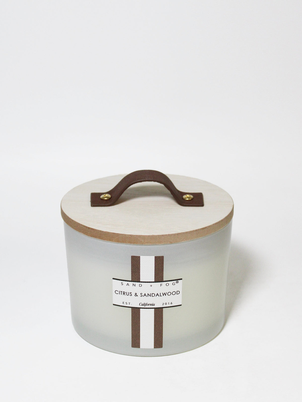 Citrus & Sandalwood 12 oz aromatic scented candle