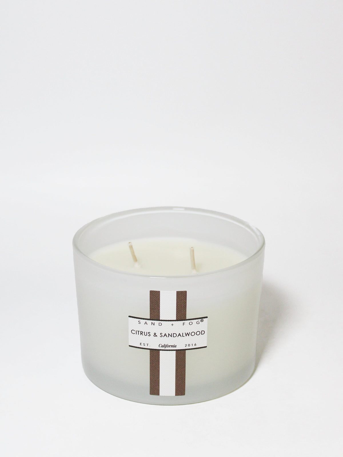 Citrus & Sandalwood 12 oz aromatic scented candle