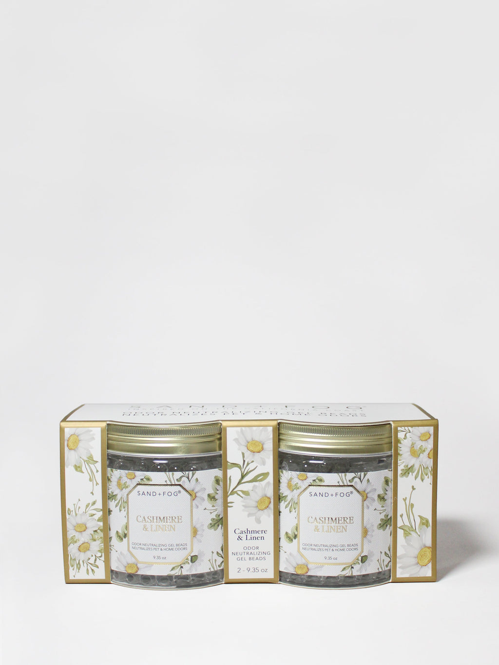 Cashmere & Linen 9.35 oz Fragrant Gel Scent Beads Pack of 2
