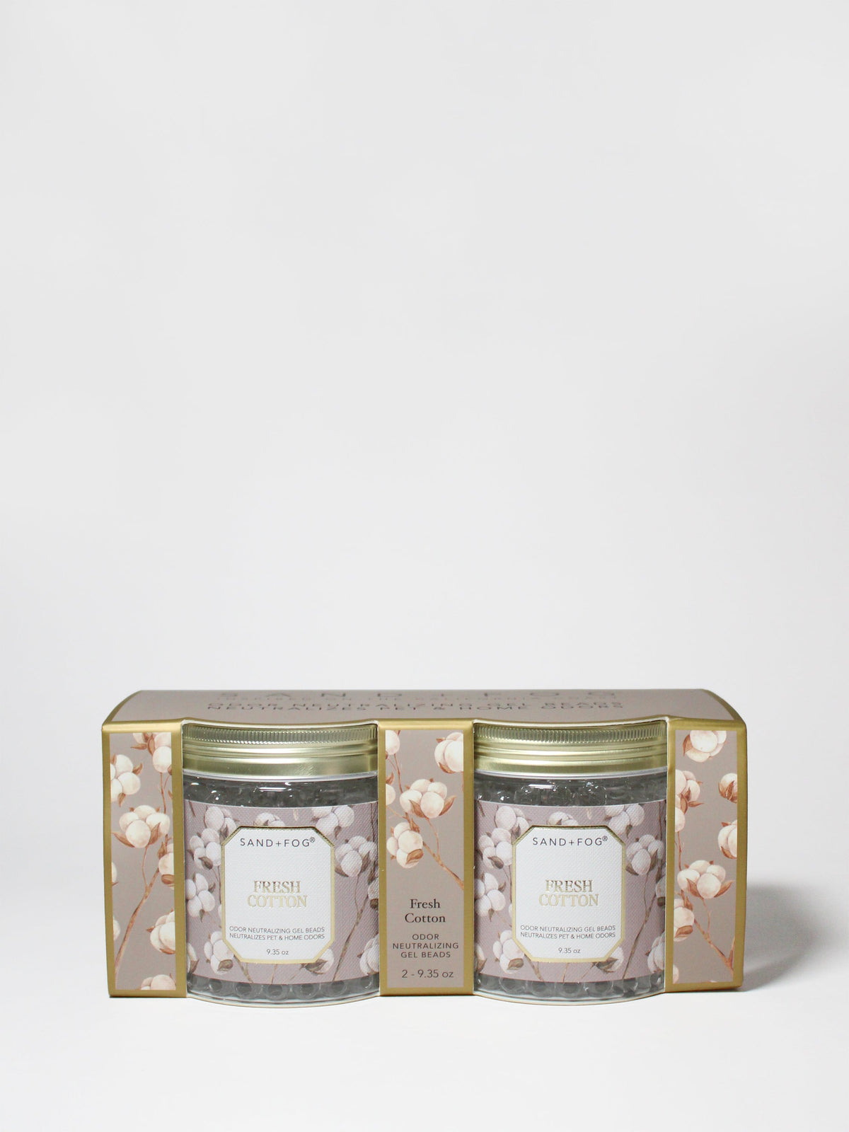 Fresh Cotton 9.35 oz Fragrant Gel Scent Beads Pack of 2