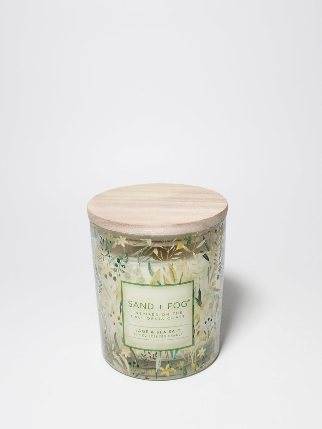 Sage & Sea Salt 11.5 oz aromatic scented candle