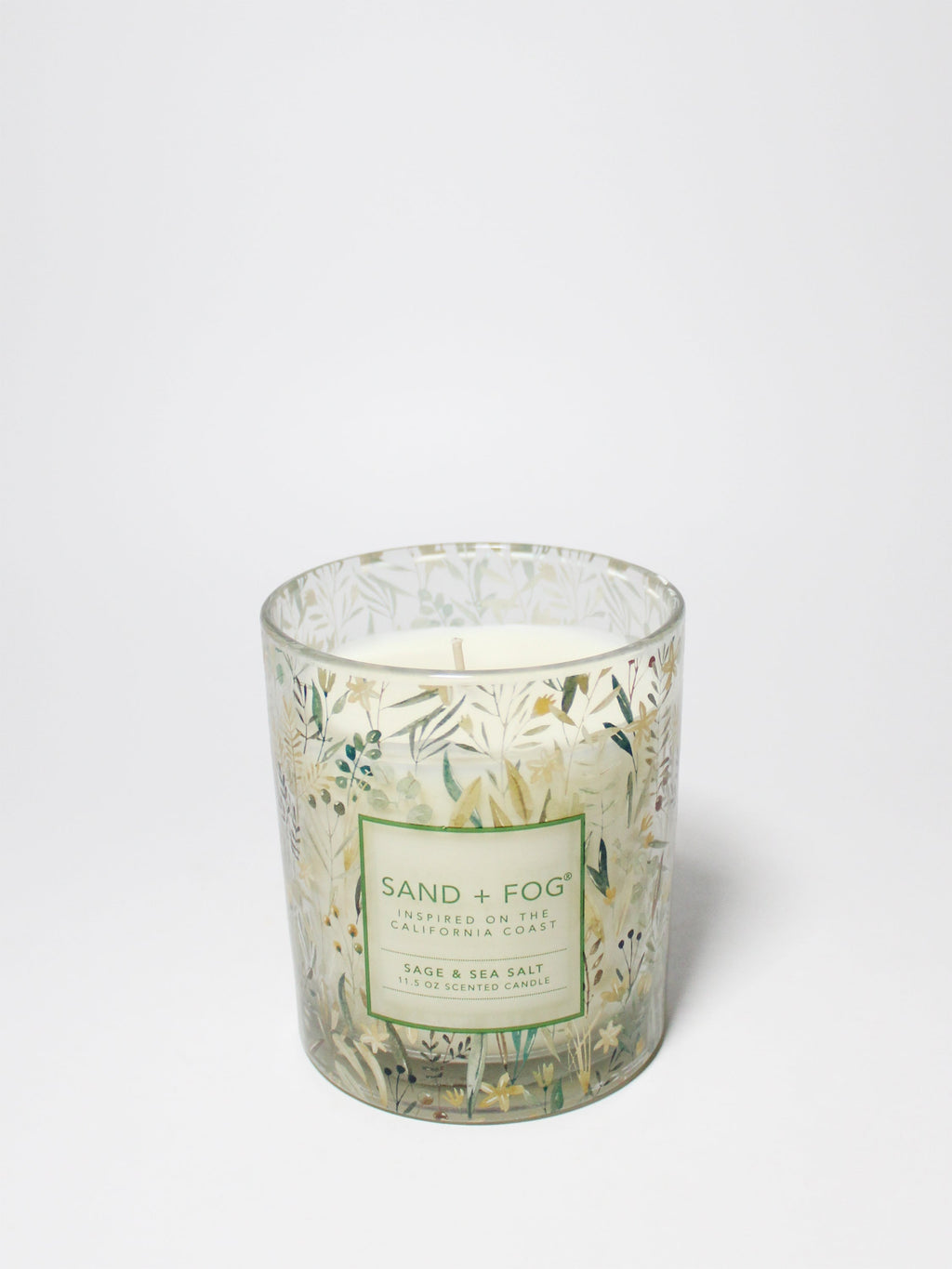 Sage & Sea Salt 11.5 oz aromatic scented candle