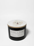 Sand + Paws Vanilla Sandalwood 12 oz aromatic scented candle