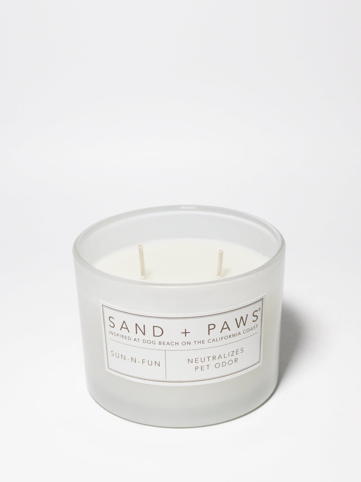 Sand + Paws Sun-n-Fun 12 oz aromatic scented candle