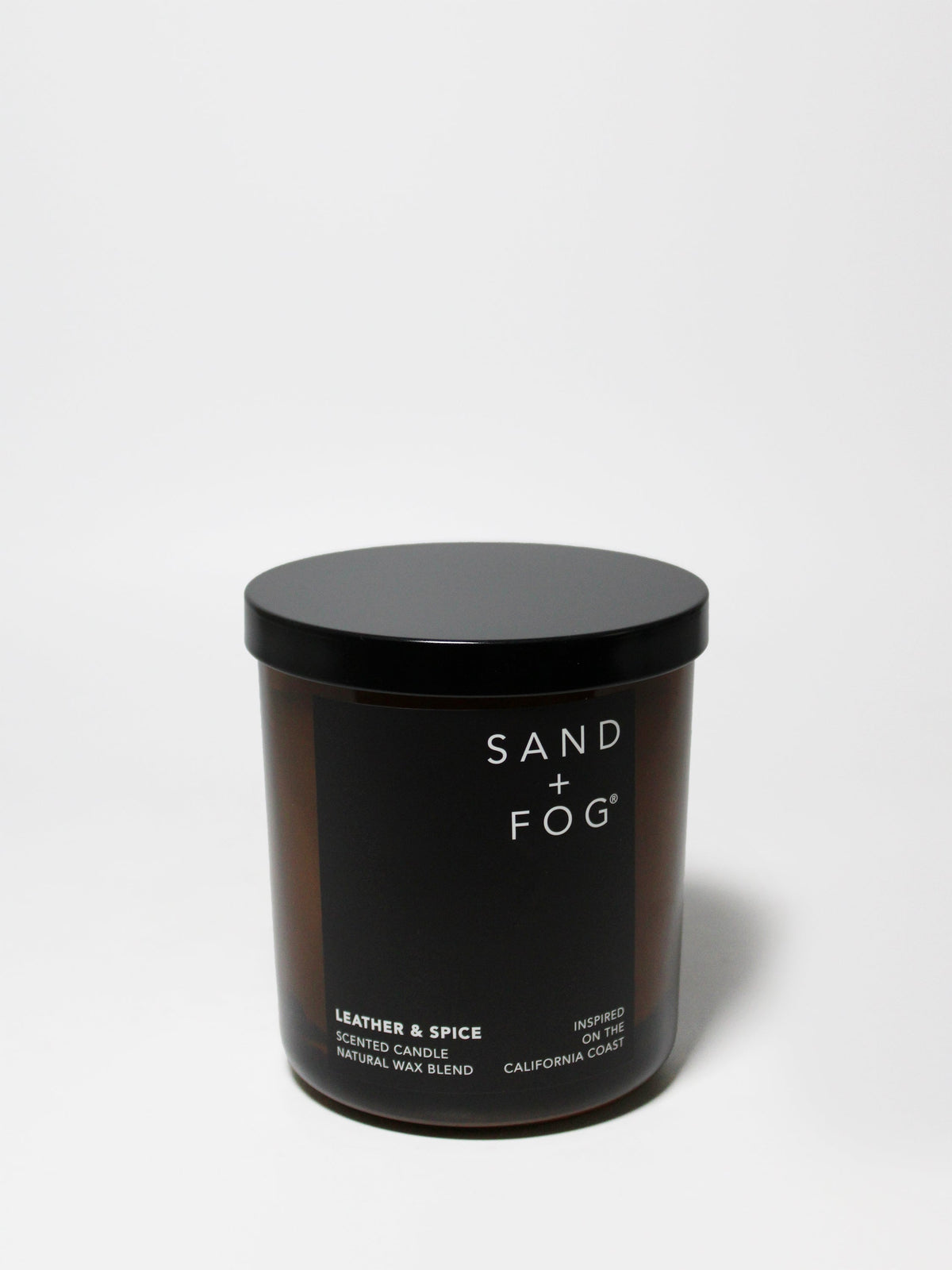 Leather & Spice 10 oz aromatic scented candle