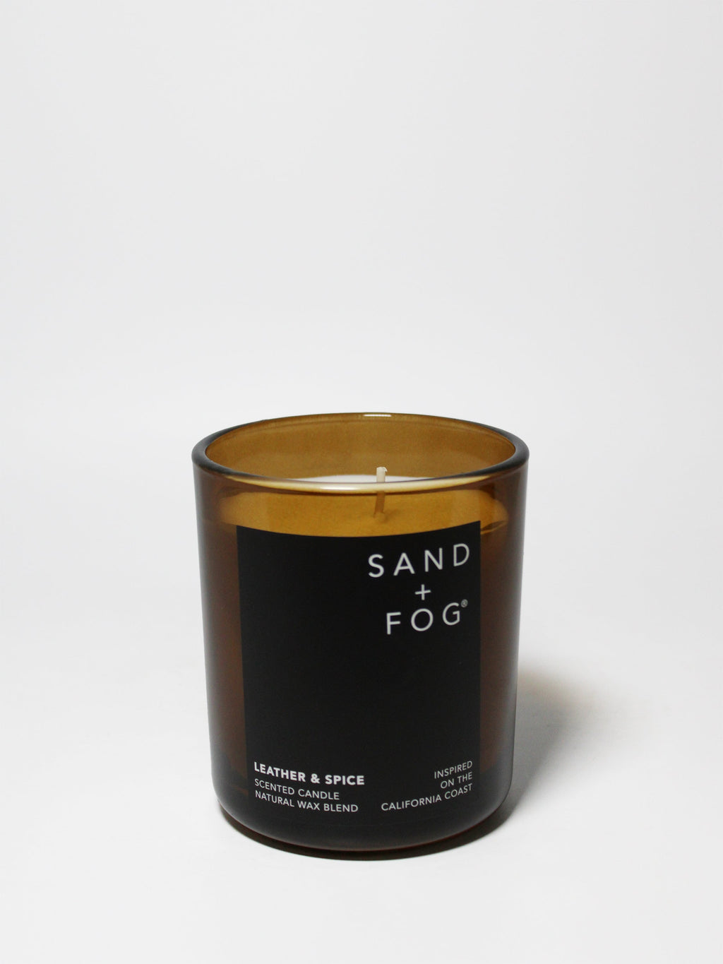 Leather & Spice 10 oz aromatic scented candle