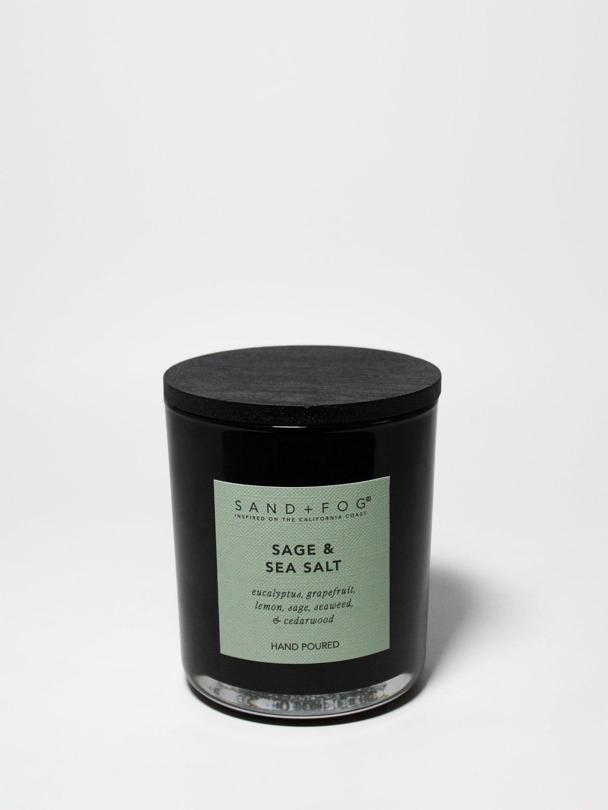 Sage & Sea Salt 10 oz aromatic scented candle