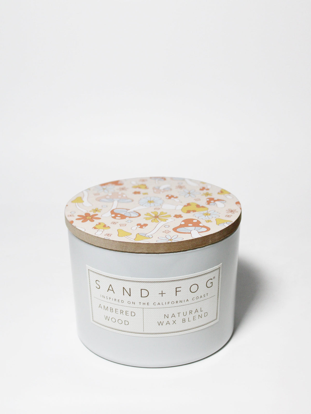 Ambered Wood 12 oz aromatic scented candle
