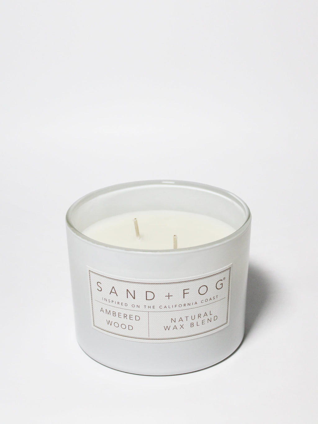 Ambered Wood 12 oz aromatic scented candle
