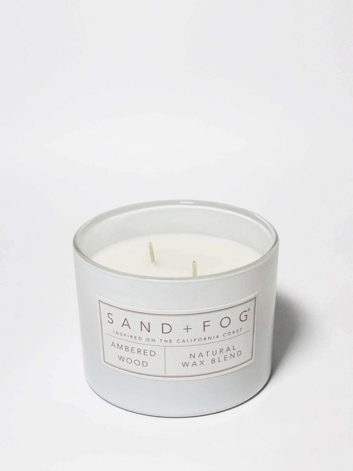 Ambered Wood 12 oz aromatic scented candle