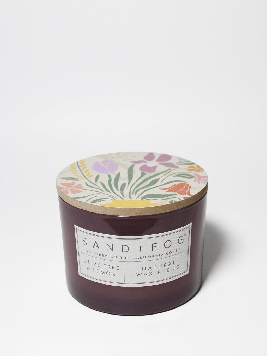 Olive Tree & Lemon 12 oz aromatic scented candle