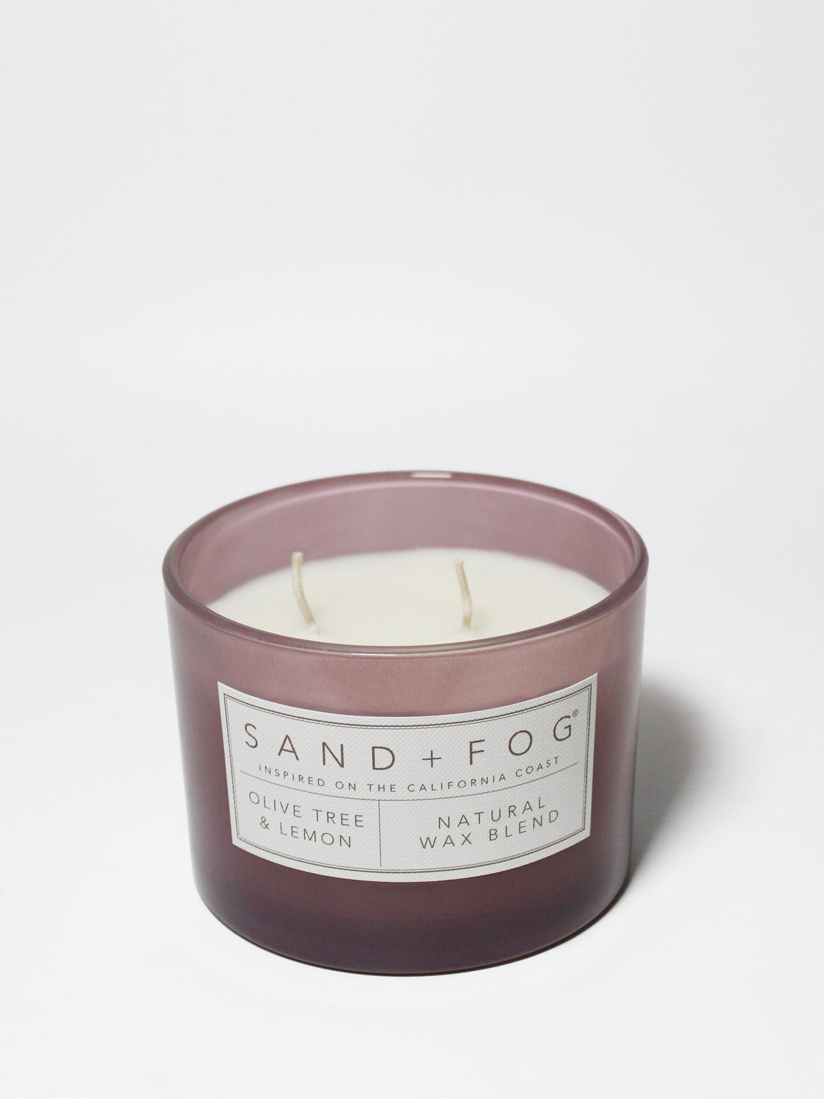 Olive Tree & Lemon 12 oz aromatic scented candle