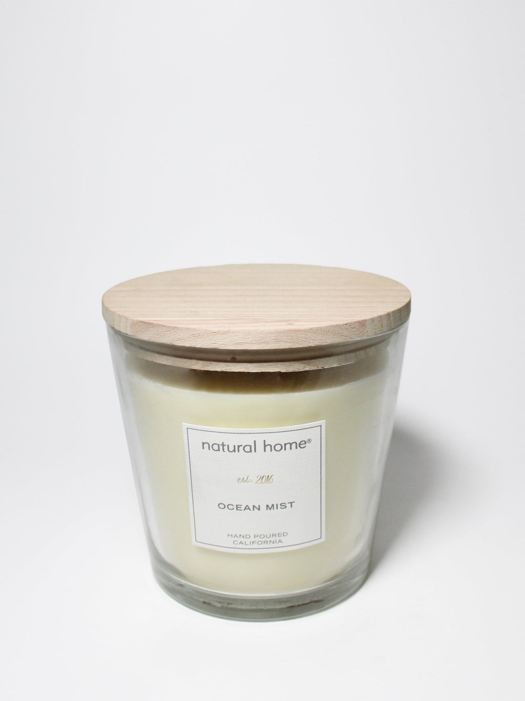 Ocean Mist Natural Home 31 oz aromatic scented candle