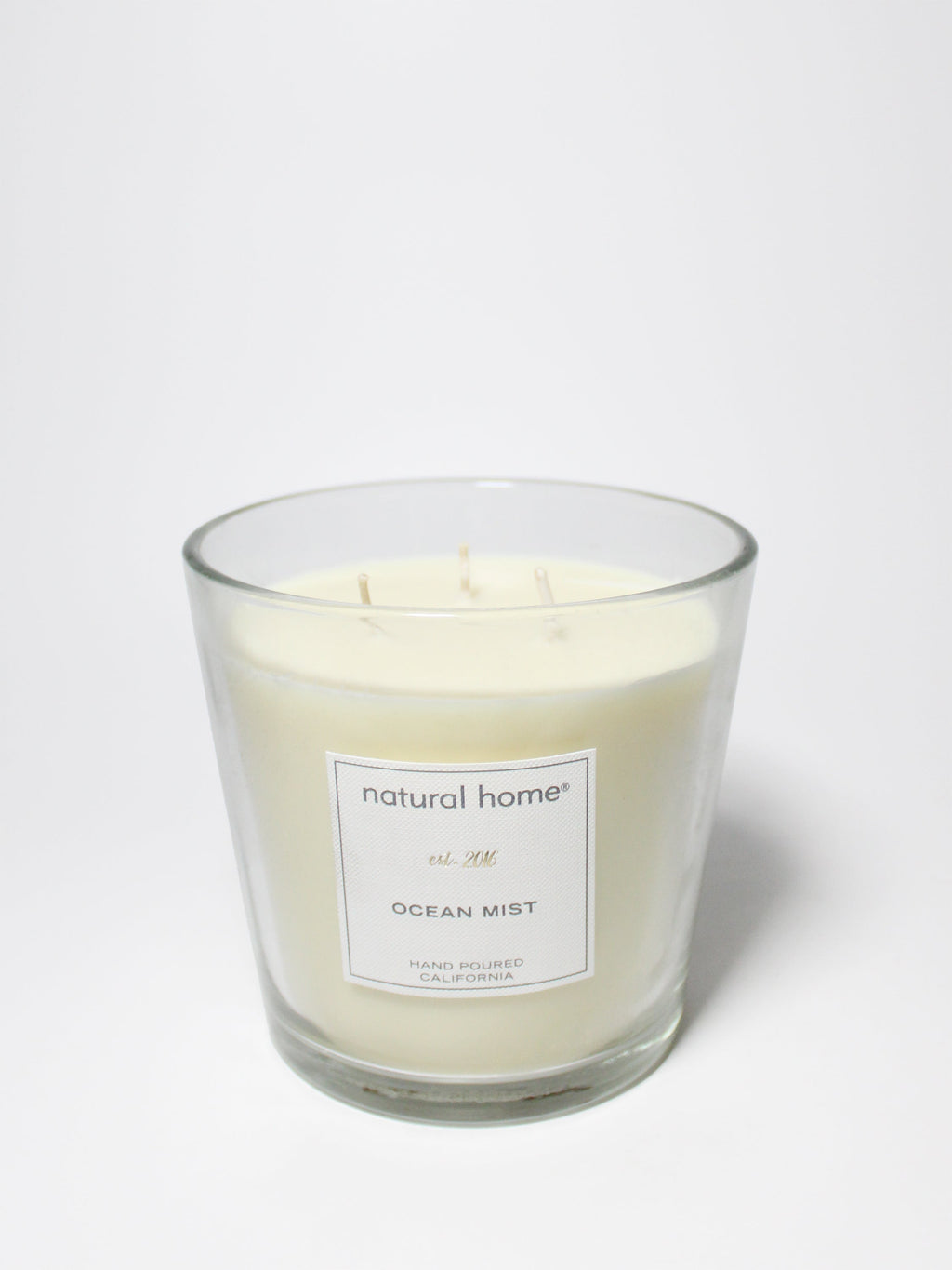 Ocean Mist Natural Home 31 oz aromatic scented candle