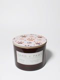 Sand + Paws Amber & Fig 12 oz aromatic scented candle
