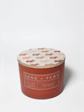 Sand + Paws Falling Leaves 12 oz aromatic scented candle