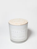 White Pumpkin 21 oz aromatic scented candle
