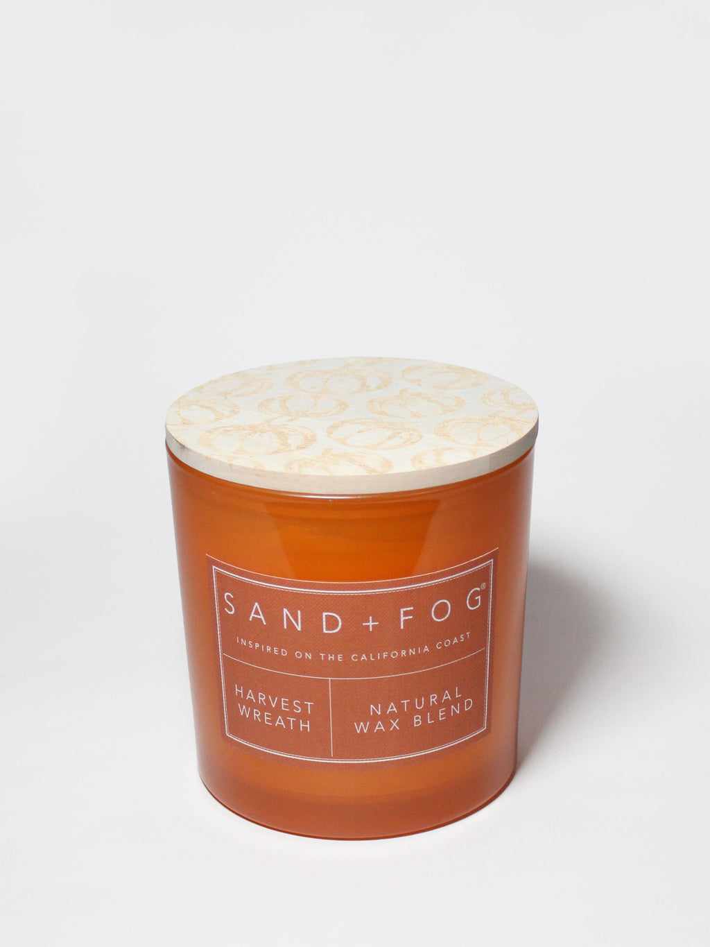 Harvest Wreath 21 oz aromatic scented candle