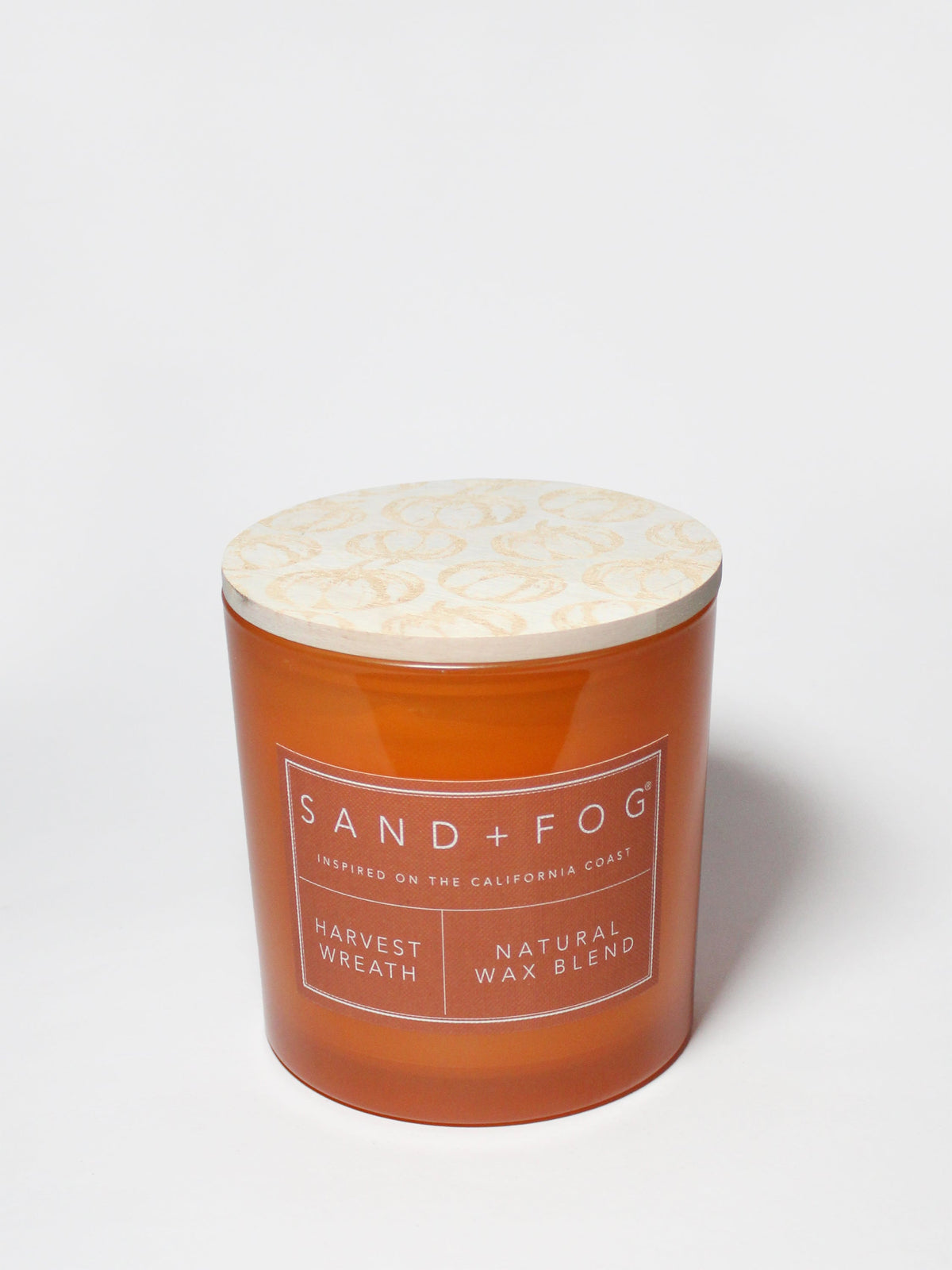 Harvest Wreath 21 oz aromatic scented candle