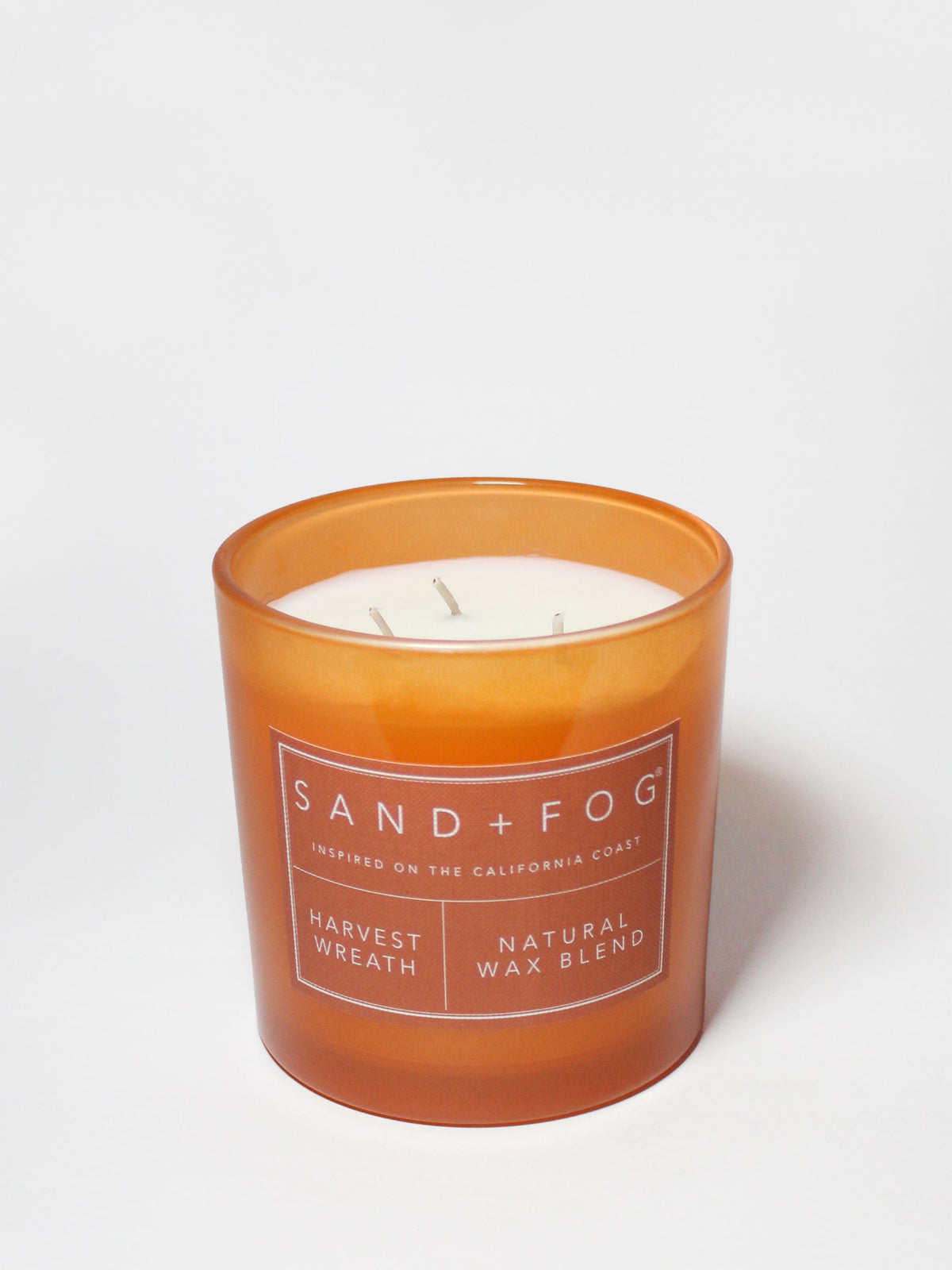 Harvest Wreath 21 oz aromatic scented candle