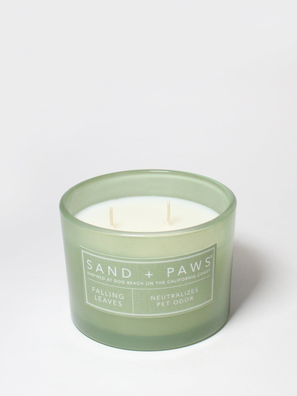 Sand + Paws Falling Leaves 12 oz aromatic scented candle